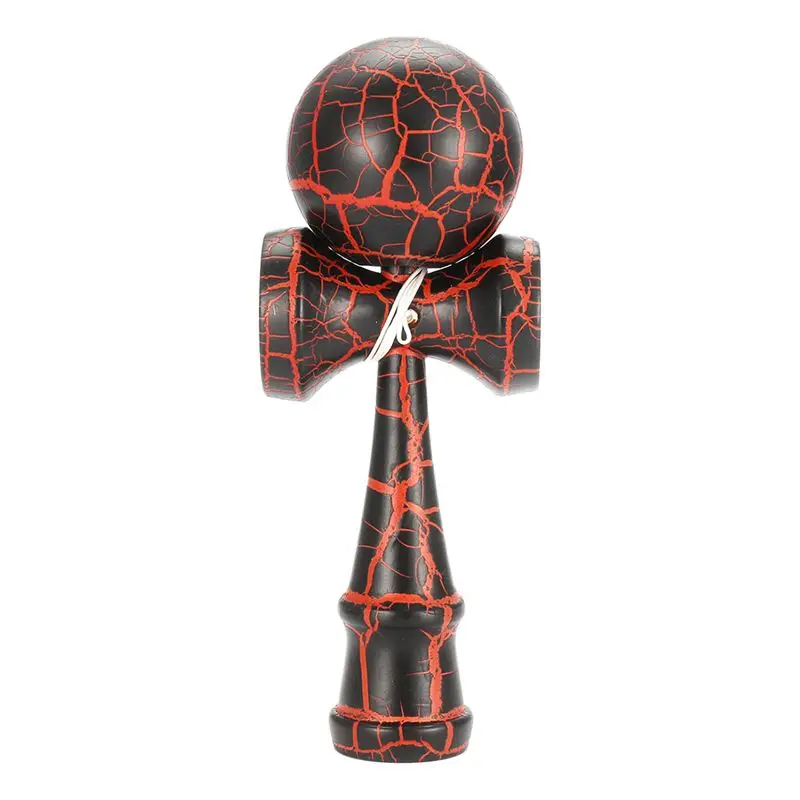 Полный Crackle на Kendama деревянный мяч образования традиционная игра игрушка|Мячики| |