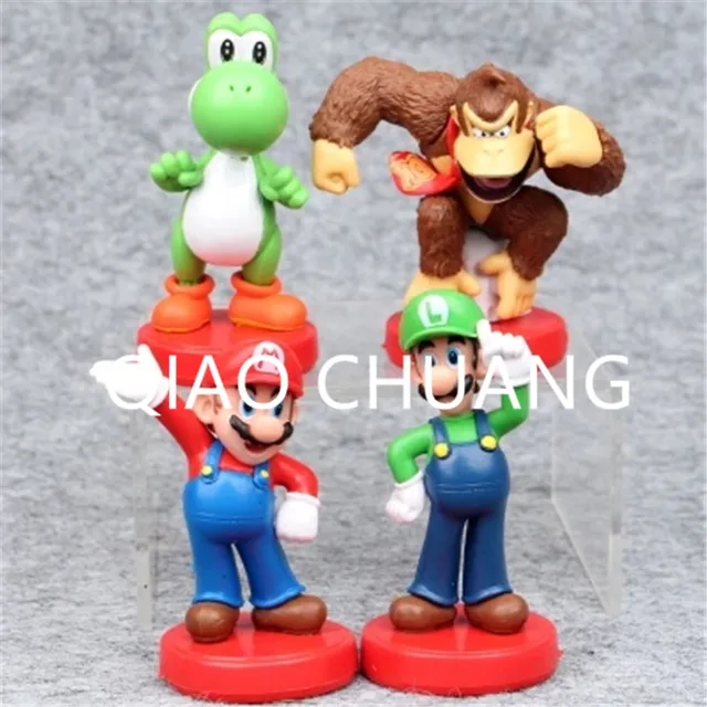 4pcs set cake decorated