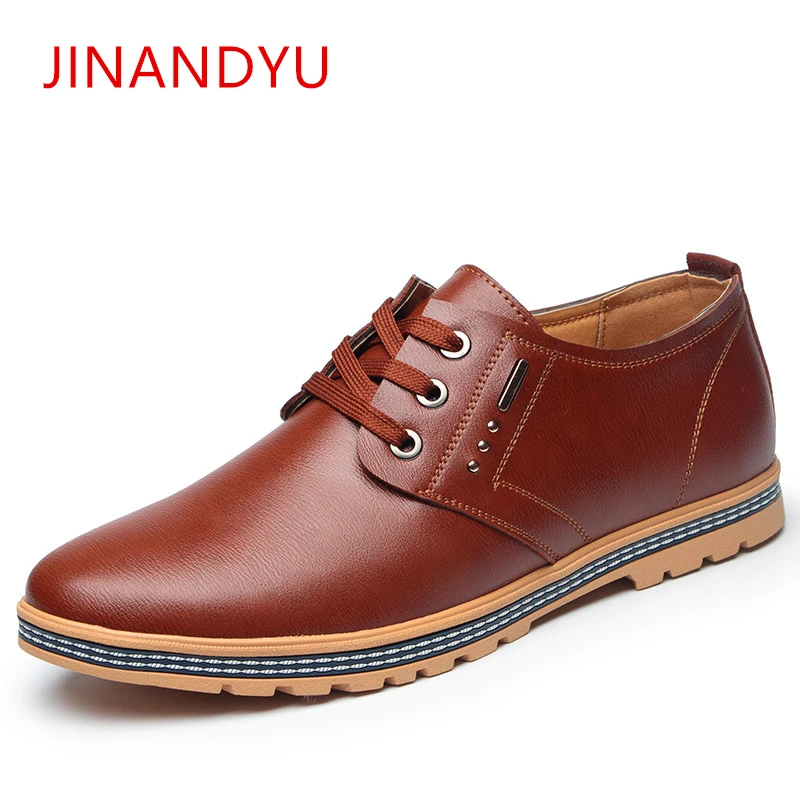 

New Mens Casual leather Shoes Height Increase British Style Autumn Fashion Elevator Shoes Black Brown Oxfords Mens Driving Shoes