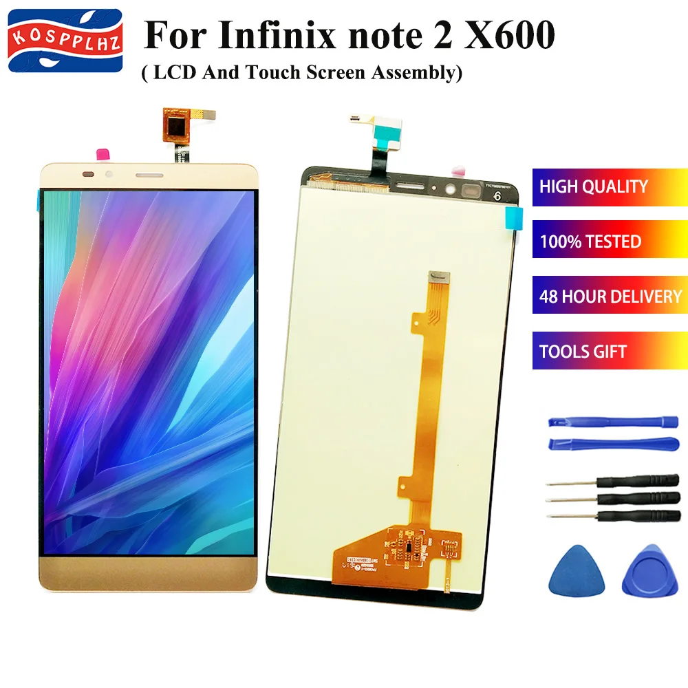 

For Infinix Note 2 X600 LCD and Touch Screen Digitizer Full Assembly 5.9 inch for Infinix X600 lcd Display with Free Tools