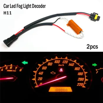 

2x Car H8/H11 LED DRL Fog Light Canbus 50W 6Ω Load Resistor Error Free Decoder Dropshipping Hot Sale New Arival Diagnostic Tools