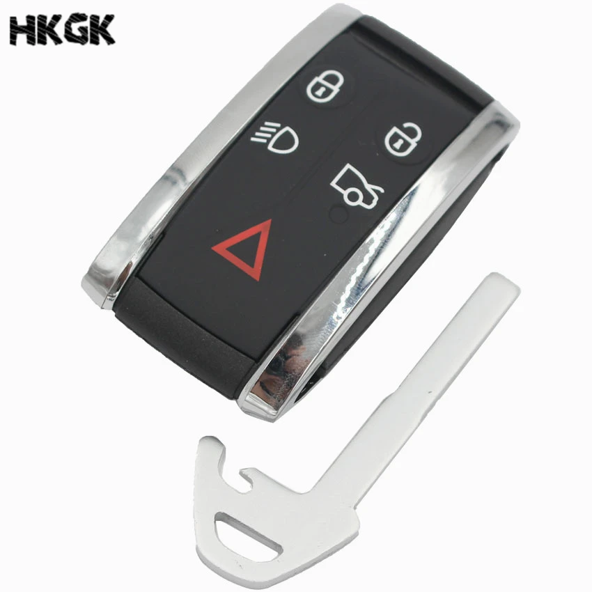 5-Buttons-Car-Remote-Smart-Keyless-Fob-Case-Shell-w-Uncut-Key-Blade-For-Jaguar-XF (2)