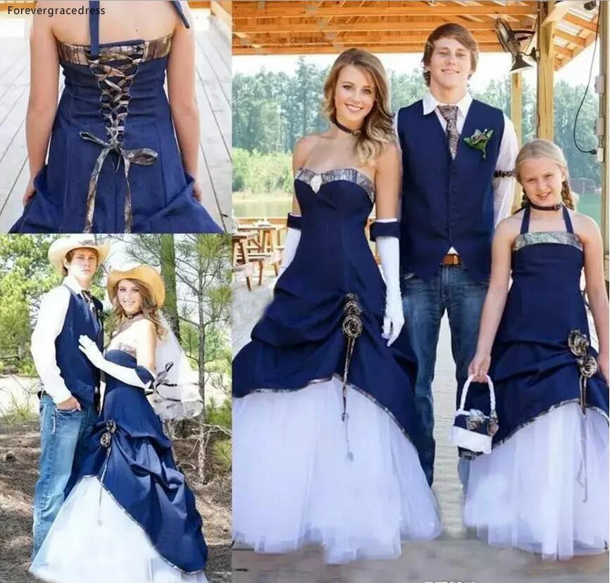Vestidos de novia de estilo vaquero con Corazón, ropa de boda Formal, acampanada, jardín campestre, talla grande, 2019|Vestidos de - AliExpress