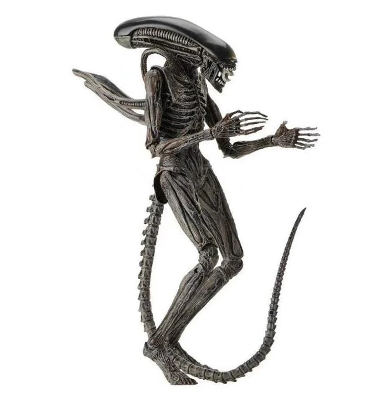 Movie AVP Aliens vs Predator Figure Series Alien Covenant Xenomorph Neomorph Creature Pack Toy Action Figures Model Toy Gift (6)