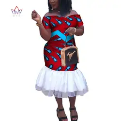 2019 Африканское платье для женщин с открытыми плечами сексуальное Русалка Макси платья женские большие размеры кружевное свадебное платье