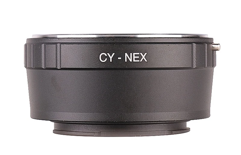 CY-NEX Lens Mount Adapter Ring Screw-In Mount for Contax Yashica CY Lens to Sony E Mount NEX 3 5 7 5N 7N C3 F3 VG10 VG20 (1)