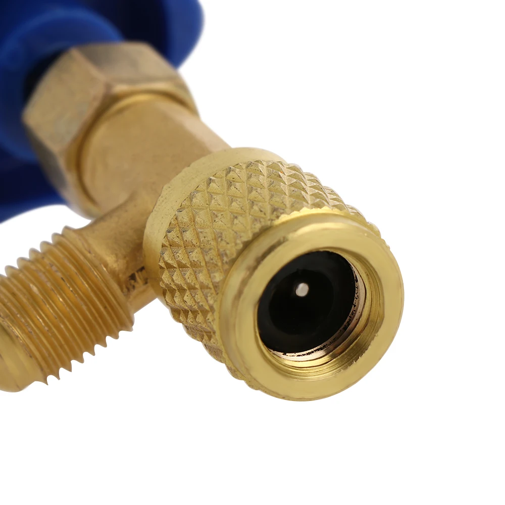 1 шт. 1/4 SAE автоматический AC Can Tap флакон с клапаном фреон для R22 R341a R410A газовый