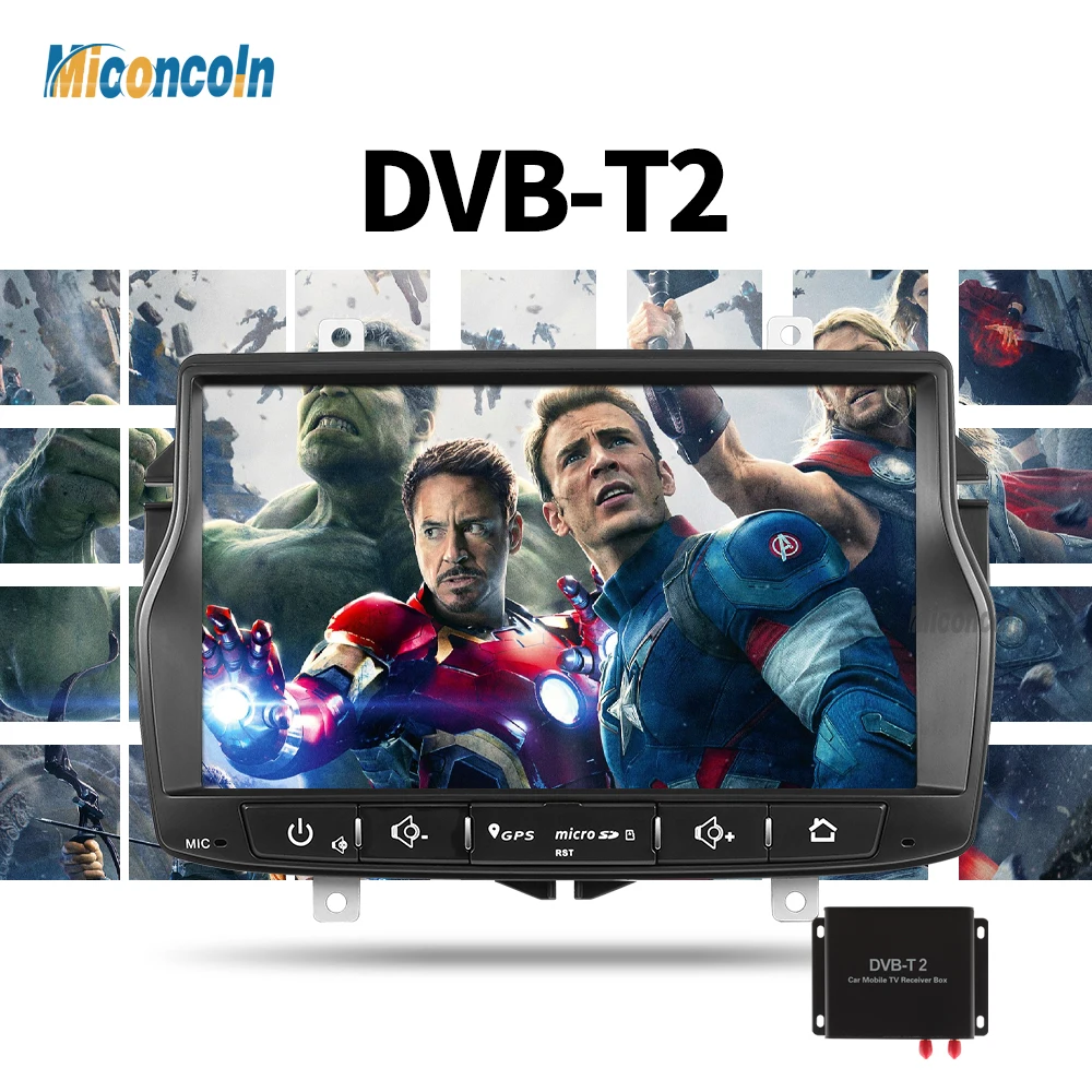 Excellent CLDA8071 2G+32G android 9.0 car dvd for Lada Vesta car radio video audio player gps navigation car stereo player 4