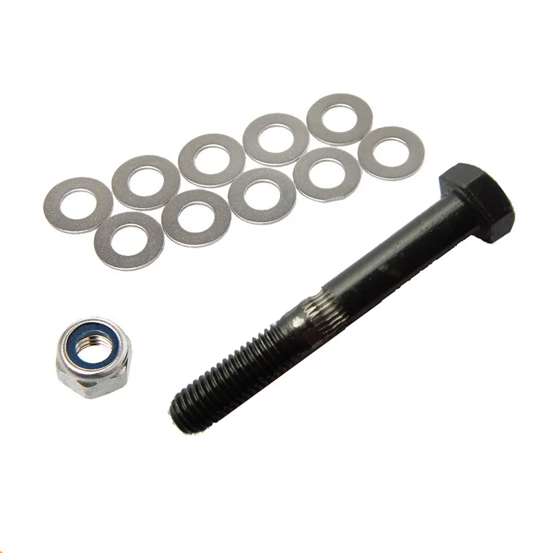 

3d printer screw M8 lock nut flat gasket wade's extruder hobbed bolt reprap wire feed teeth space 1 mm for 3 mm,1.75mm 1set