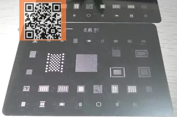 

4PCS BGA Stencil Direct Heating Reballing Stencil for iphone 6 / 6p / 6s / 6SPLUS