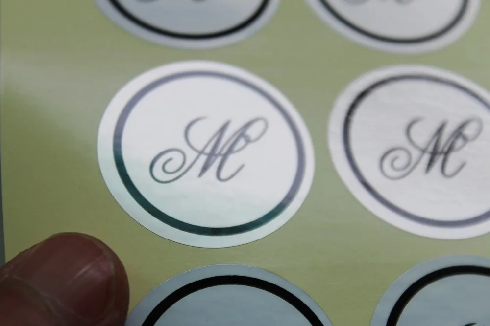 Печать на заказ матовый Серебряный ПЭТ наклейки этикетки логотип текст клей наклейки 1000 шт. в партии