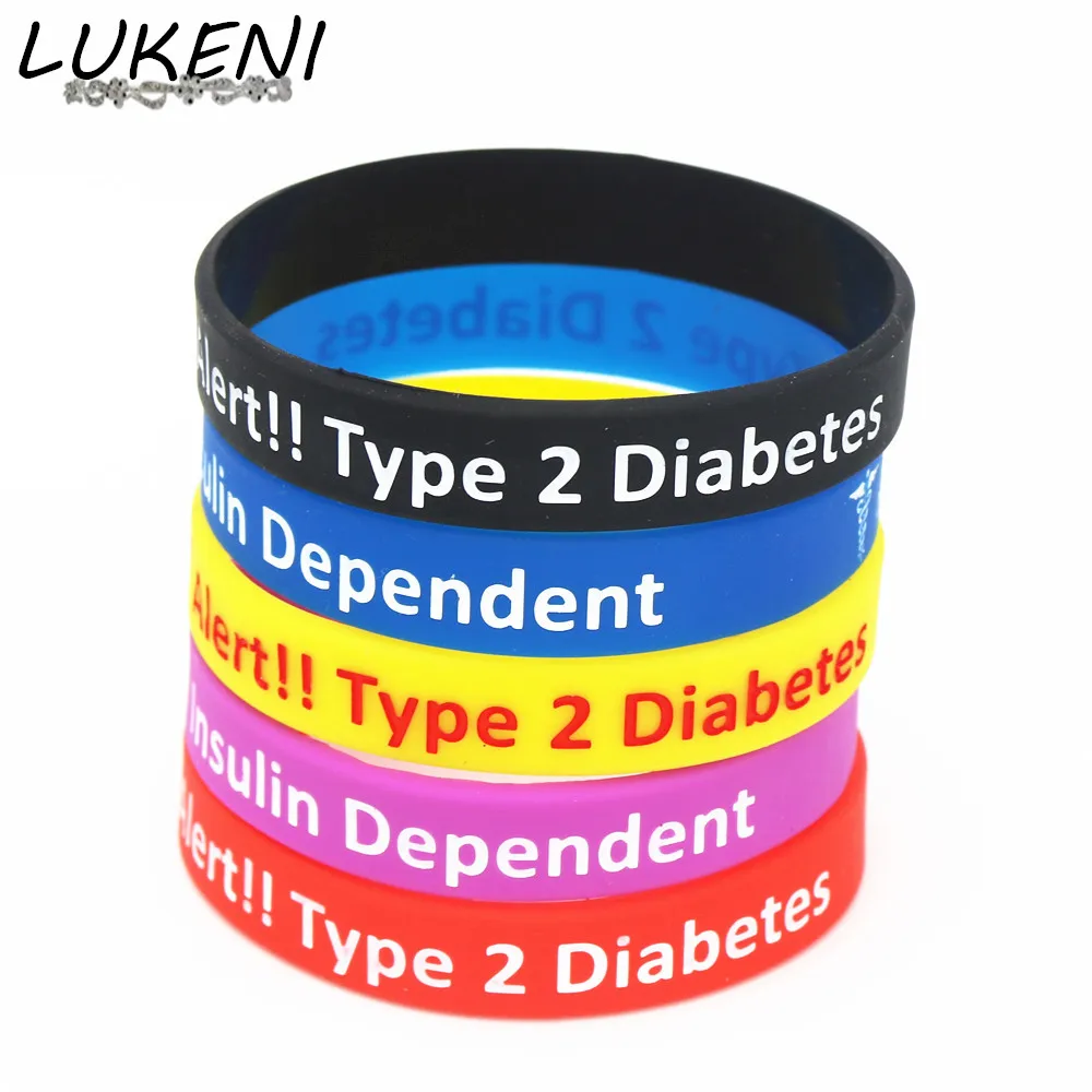 LUKENI 1 шт. новые браслеты для диабетиков медицинское оповещение Тип 2 диабет