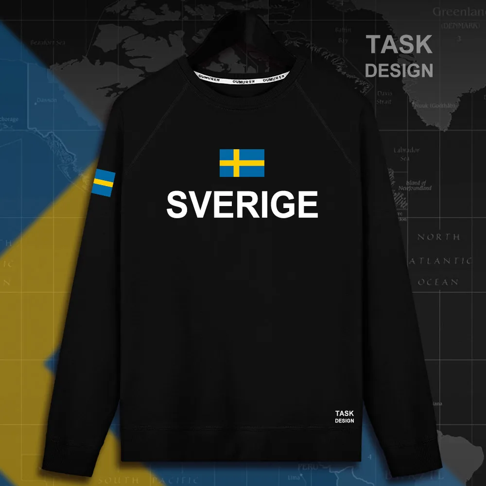 Swedish Hoodie Sweatshirt Sweden 