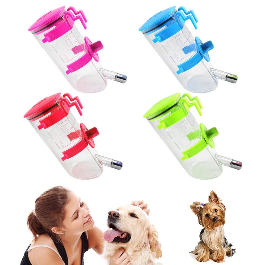 

Dog Cat Water Fountain Drinking Pet Supplies Water Dispenser Pet Supplies Automatic Feeder For Pets hanging dog drinking bottle