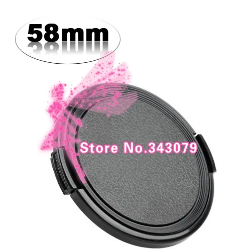 

Snap on Front Cap cover For all 58mm Canon Nikon Sony Pentax Olympus Fuji Lens