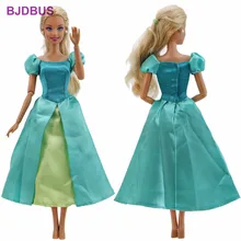 Специальный стиль сказочное платье копия принцесса-Русалочка Ариэль вечерние платья юбка Одежда для куклы Барби аксессуары для детей