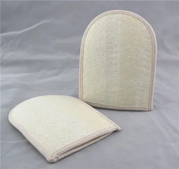 

100pcs 20*15CM Natural Loofah Bath Gloves Shower Body Exfoliator Scrubber wen6034