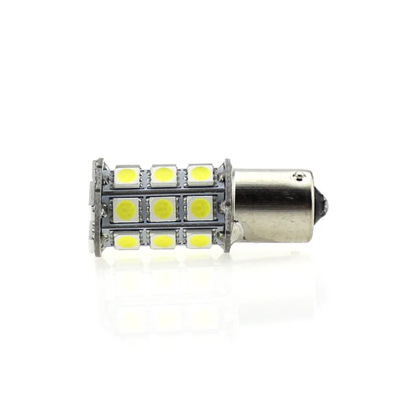 BRIDAY 1 шт. 1156 27smd 5050 BA15S BAY15D BAU15S P21W P21/5 Вт светодиодные автобильные стояночный тормоз