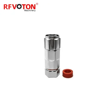 

Free shipping 5pieces N male straight clamp rf coaxial connector for 1/2 super flexible cable