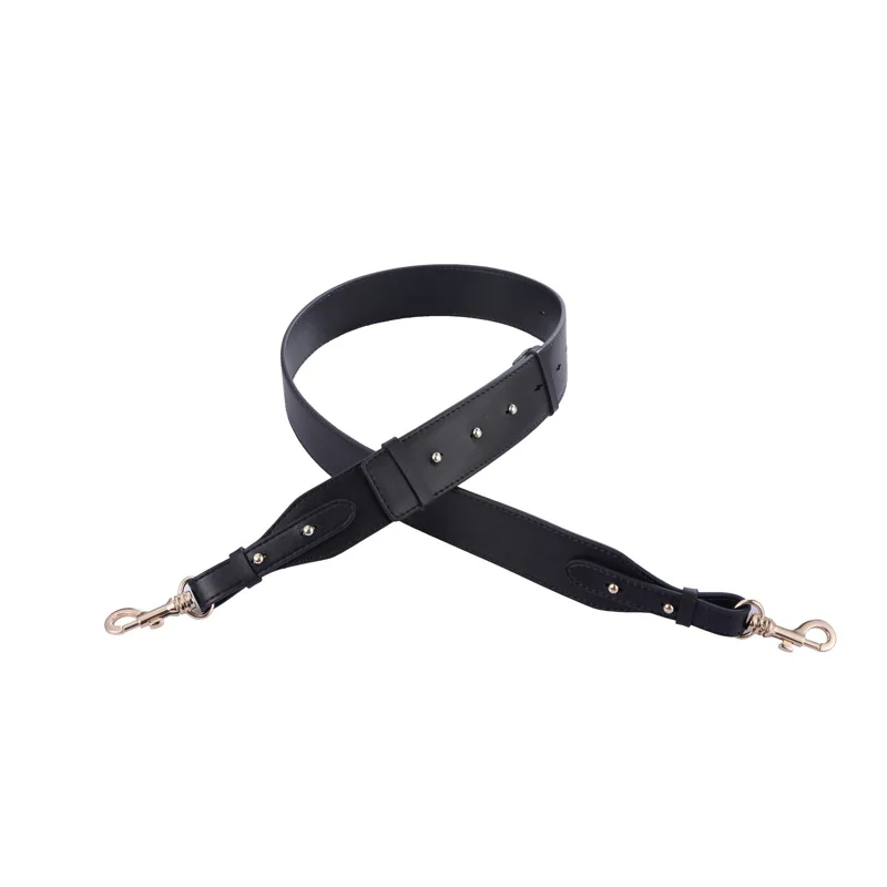 black leather handbag strap