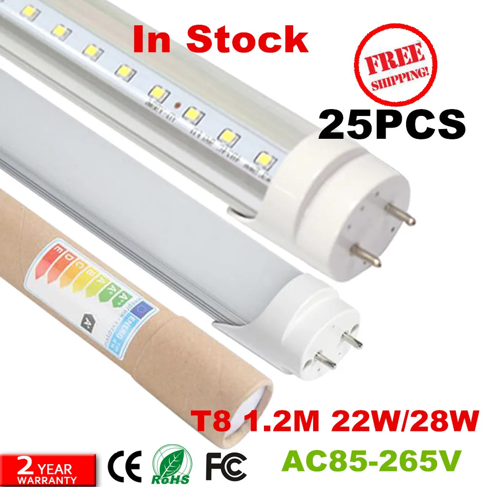 Светодиодная лампа t8 4 фута 18 Вт 20 22 1200 мм|led fluorescent lamp|light tubetube light |
