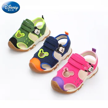

2019 new summer Disney children's sandals men and women children indoor and outdoor cartoon baotou kick baby sandals