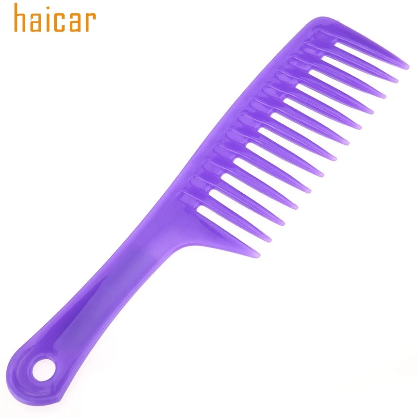 HAICAR Love Beauty женский 1 шт. пластиковый гребень для укладки волос с большими зубцами