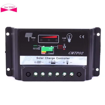 

30A PWM Solar Panel Battery Regulator Charge Controller 12V/24V Auto Switch