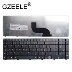 GZEELE FR Французский Клавиатура для Packard Bell TE11 TE11HC TE11HR TE11BZ TE11HR TE11-BZ NEW90 PEW91 P5WS6 NEW95 LM85 Черный FR AZERTY