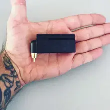 Беспроводной мини-источник питания для татуажа 2000 мА RCA DC Подключение доступное оборудование для татуажа перманентного макияжа