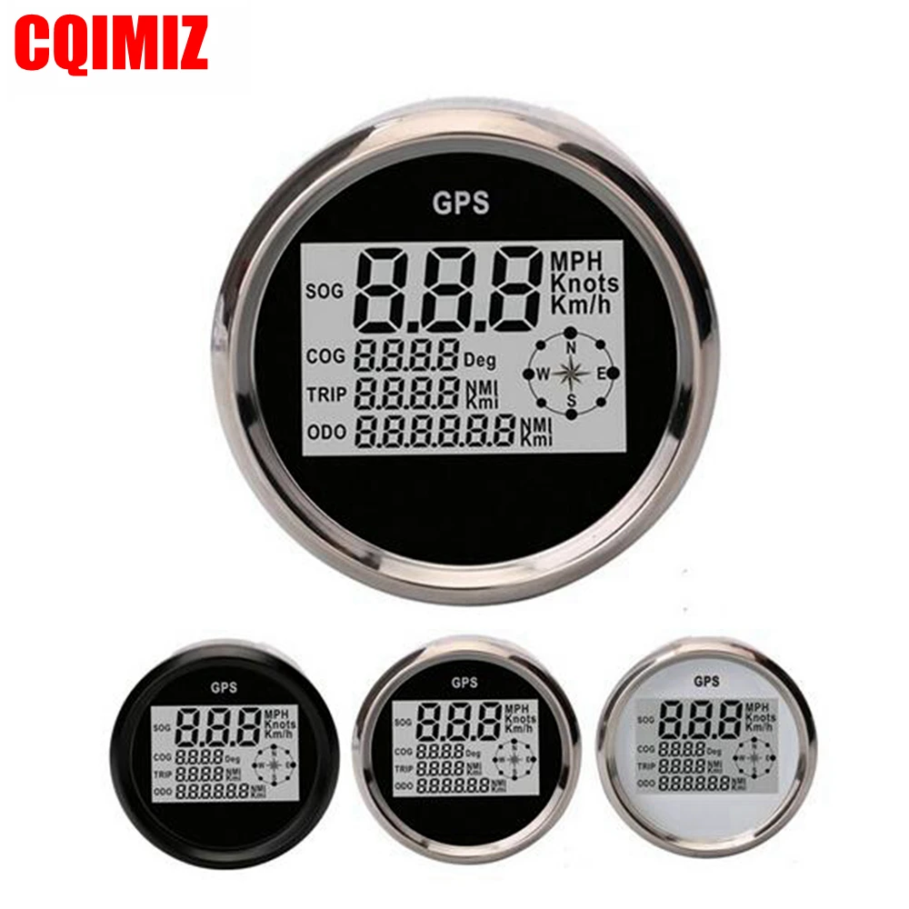 Automobile Tuning Gauges 85mm Digital GPS