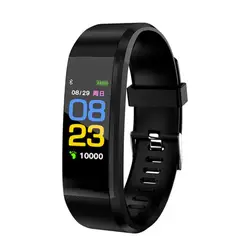 115 плюс водостойкий умный браслет спортивные умные часы пульсометр фитнес-трекер мужские умные браслеты для Android IOS Smart Band