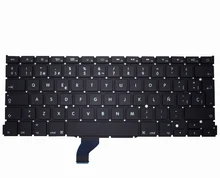 New notebook keyboard for Apple macbook pro A1502 FRENCH/SPANISH/RUSSIAN/SWEDISH layout