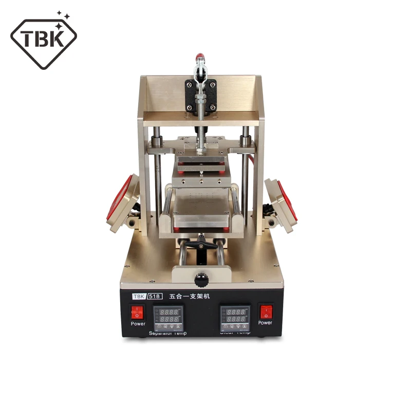 5в1 lcd восстановительная машина Средний сепаратор лицевой панели/рамка ламинирующая машина/Вакуумный lcd сепаратор/клей для удаления/подогреватель TBK-518