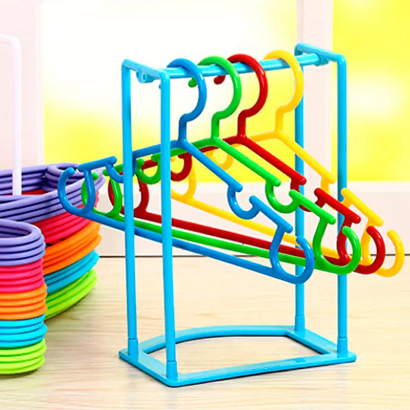 1PC Plastic Hangers Storage Rack Practical Hanger Holders Racks