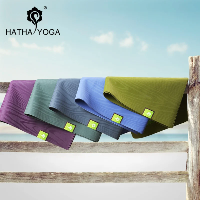 New Natural rubber [portable foldable] ultra slim non slip travel yoga