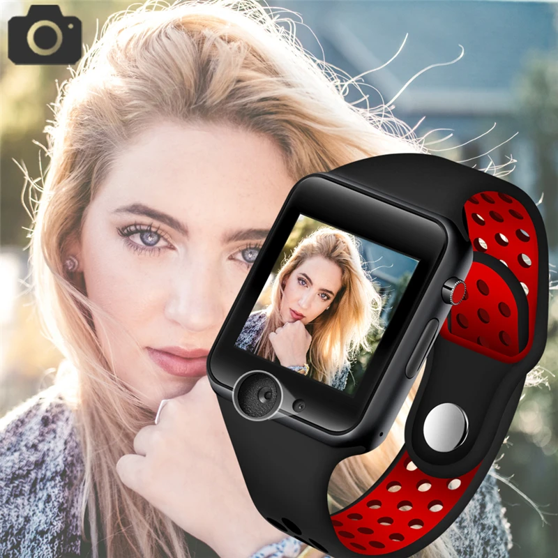 

Women Men Sport Smart Watch Sedentary Sleep Monitoring Support SIM Card Android Mobile Phone Bluetooth Music Player smartwatch