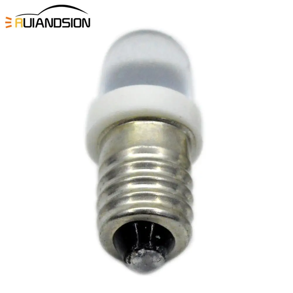 Пара E10 0 1 w 3v 6v 12v F5 светодиодный фонарик лампы с головного белый|Сигнальная лампа|