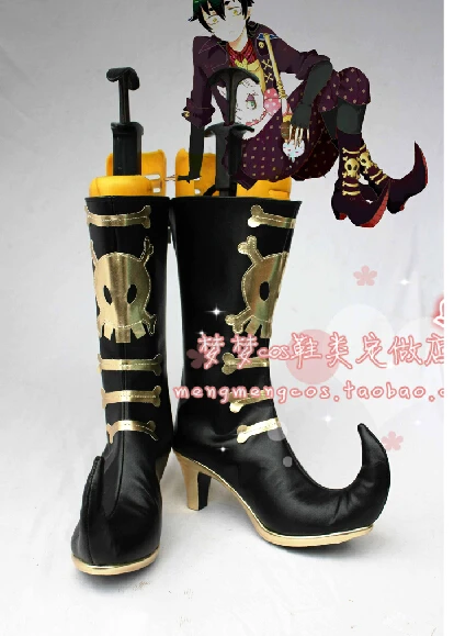 

Blue Ao no Exorcist Amaimon Cosplay Shoes Anime Party Boots