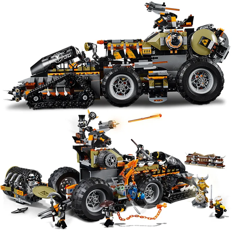 

Dieselnaut Set truck self-locking bricks Building Blocks Children's Christmas gifts Compatible Legoingly Ninjagoed 70654