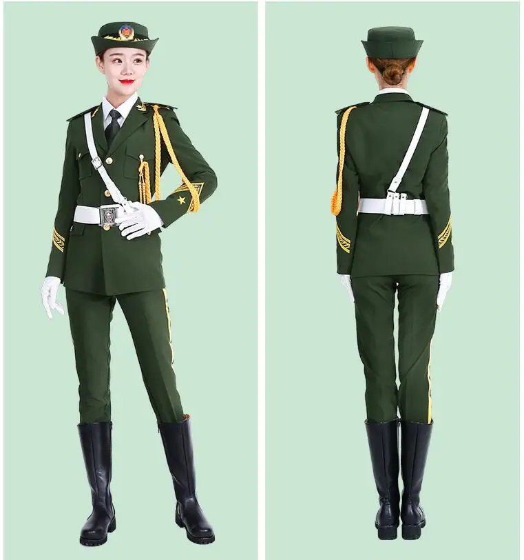 Военная музыкальная форма, студенческий флаг, рейзер, костюм для мужчин, Национальный флаг, класс, защита почета, одежда, военная одежда для женщин