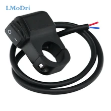 LMoDri Motorcycle Waterproof Switches Scooter ATV 22mm Handlebar Turn Signal Headlight Electrical Switch ON OFF