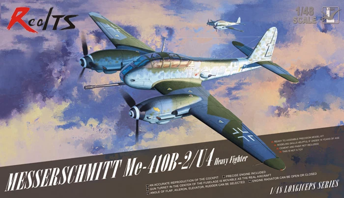 

RealTS Meng model LS-001 messer schmitt Me-410B-2U4 heavy fighter plastic model kit,model airplanes