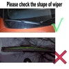 Erick's Wiper Front Rear Wiper Blades For Renault Captur Kaptur 2016 2017 2022 Windshield Windscreen Front 26