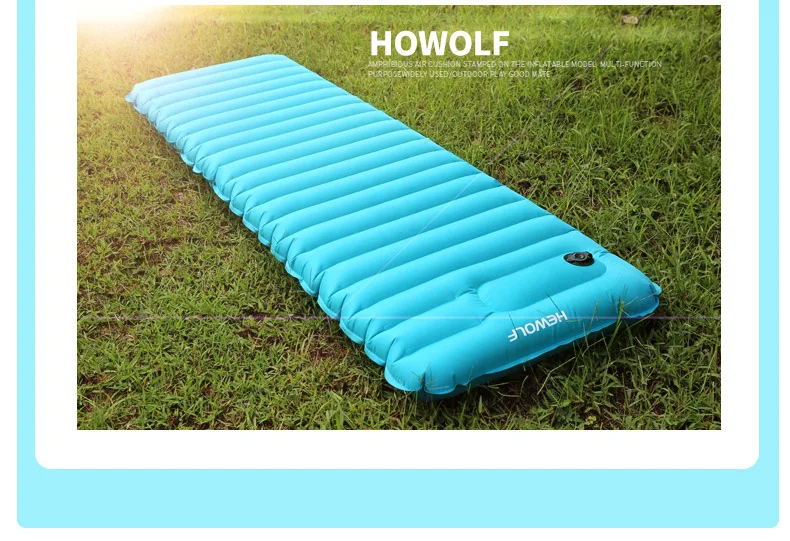 Hewolf коврик открытый надувной коврик ультра портативный Кемпинг палатки воздуха матрас только 1,2 кг в небольшой упаковке мешок легко носить с собой