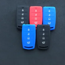 Silicone Tampa Da Chave Do Carro Caso Para Genesis G70 G90 G80 4 Botão Aleta Dobrar Caso Chave Remoto Para Alarme Chaveiro caso starline