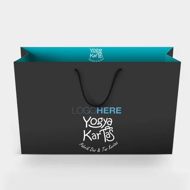 1000pcs Lot Recyclable Luxury Custom Printed Logo Black Paper 1000pcs Lot Recyclable Luxury Custom Printed Logo Black Paper Ping Bags With Handle Also Can