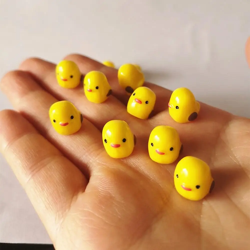 Slime charms 10PCS Mini Slime Charms Animals Cartoon Cute Duck Rabbit Cow Slime Accessories Making Supplies For Crafts 7