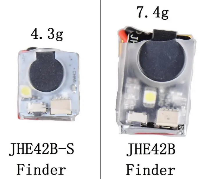 Очень громкий зуммер Finder JHE42B _ s JHE20B 5 В трекер 110 дБ со светодиодным зуммером