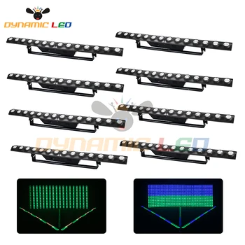

supplier8pcs14*3W2in1 Magic LED Bar Wall Washer Dj Stage Lighting control Individual For Landccape And Church